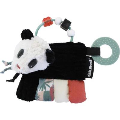 Les Deglingos Senzorická hrkálka Panda