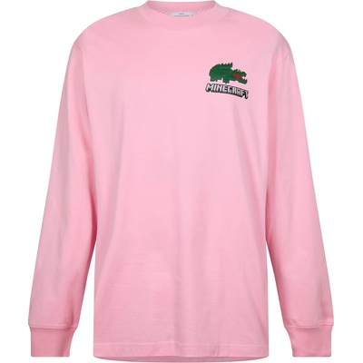 Lacoste Тениска Lacoste Men's Croc Long-Sleeve T-Shirt - Lotus 1