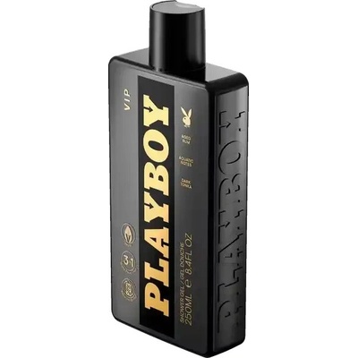 Playboy VIP sprchový gél pánsky 3v1 250 ml