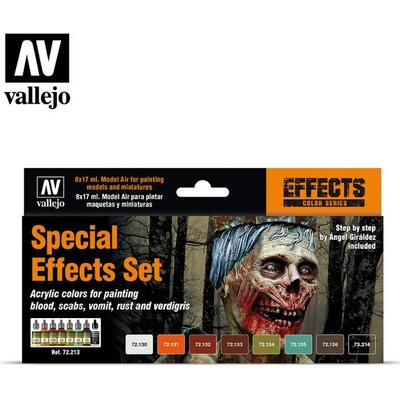 Vallejo Game Color Set 72213 Special Effects 8x17 ml.