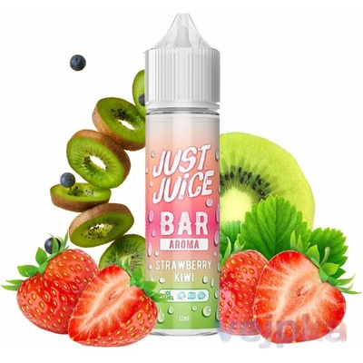 Just Juice Strawberry Kiwi Bar Shake & Vape 12 ml