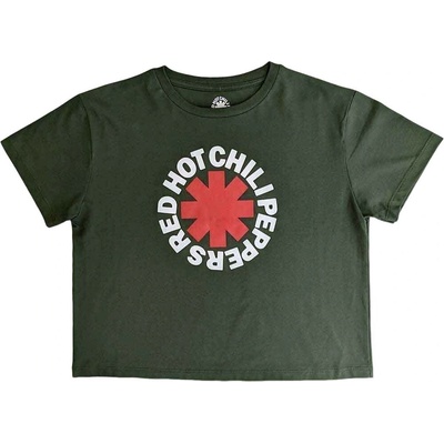 Red Hot Chili Peppers Classic Asterisk Green L Дамски Риза (RHCPCT01LGR03)