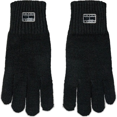 Tommy Jeans Дамски ръкавици Tommy Jeans Tjw Cosy Knit Gloves AW0AW15481 Black BDS (Tjw Cosy Knit Gloves AW0AW15481)