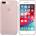Apple Silicone Case - оригинален силиконов кейс за iPhone 8 Plus, iPhone 7 Plus (розов пясък)