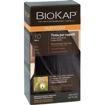 Biosline Biokap nutricolor farba 1.0 čierna