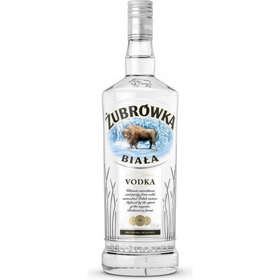 ZUBROWKA BIALA 40% 1 l (holá láhev) – Zboží Dáma