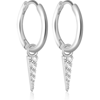 Silenti Jewelry Сребърни обеци "Упоритост