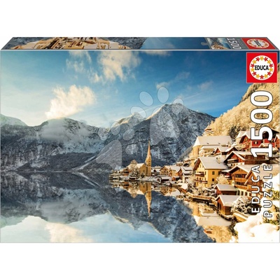 Educa Winter in Hallstatt a Fix lepidlo 1500 dielov