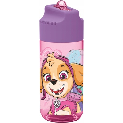 STOR Ecozen Fľaša na pitie Paw Patrol Skye a Everest 430 ml