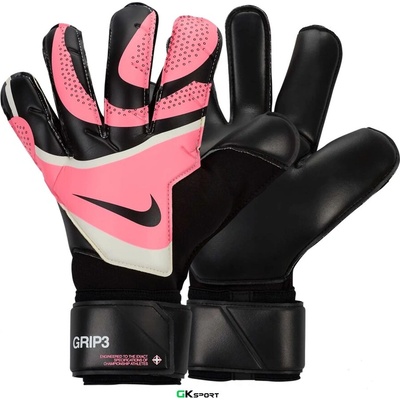 Nike Вратарски ръкавици nike grip3 black/sunset pulse/black