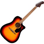 Fender California Standard Redondo CE 3-Color Sunburst Електро-акустична китара Дреднаут