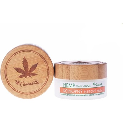 Cannavita Konopný pleťový krém 30 ml
