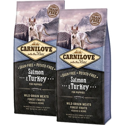 Carnilove Salmon & Turkey for Puppy 2 x 12 kg