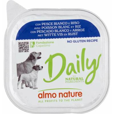 Almo Nature s jemnou bielou rybou a ryžou 300 g