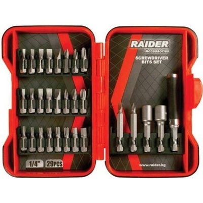 Sada bitů 1/4" 29 ks RAIDER TM-157792