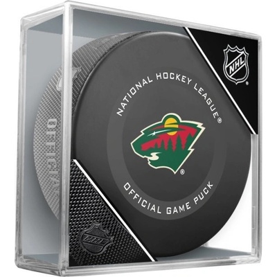 Inglasco / Sherwood Fanouškovský puk NHL Official Game Puck Minnesota Wild