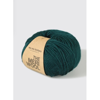 We are knitters Meriwool Farba: Forest Green