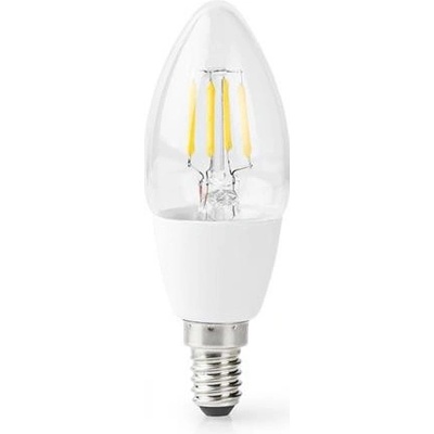 NEDIS Smart žárovka LED E14 5W teplá bílá WIFILF10WTC37 WiFi Tuya