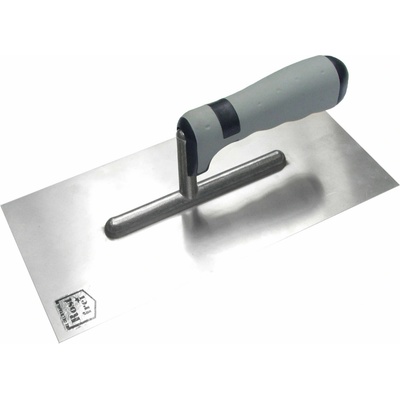 Extol Premium 750301 | Hladidlo nerezové, kovová pogumovaná rukoväť 270x130 mm, hladké