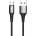 Proove WIREX кабел USB-A /USB-C, 3A/15W, 480Mbps, 1м, алуминиева сплав, оплетен (CCWX15001201)