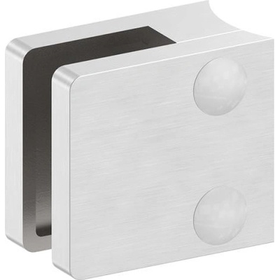 Feldmann 2233-V2A - nerezový držiak skla na rúrku pr. 33,7 mm - model 22, AISI 304 brus