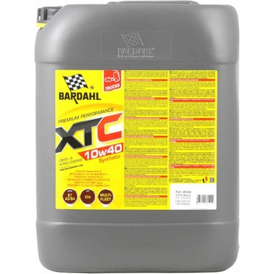 Bardahl XTC 10W-40 20 l