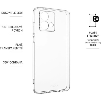 FIXED TPU pro Motorola Moto G84 5G čiré FIXTCC-1244 – Zboží Živě