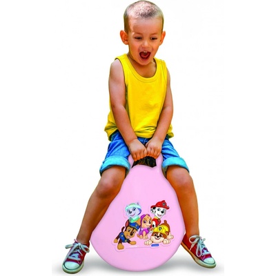 Lexibook Nafukovacia skákacia lopta Labková Patrola 45 cm ružová