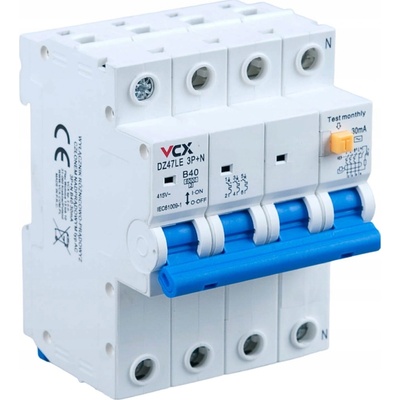 Proudový chránič VCX 230 V IP20 40 A