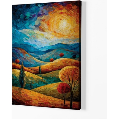 Obraz na plátně - Dotek zlaté hodinky FeelHappy.cz Rozměr obrazu (Šířka x Výška): 40 x 60 cm