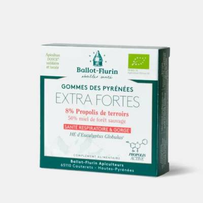 Ballot-Flurin Bio želé bonbony extra strong Krk a hltan 30 g