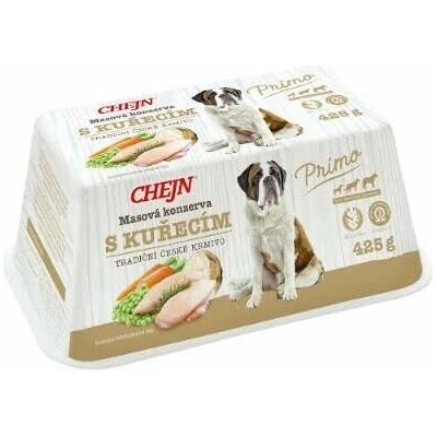 Chejn Primo Adult Dog kuřecí a zelenina 8 x 425 g – Zboží Mobilmania