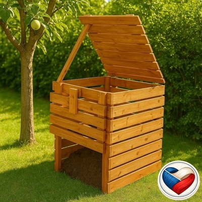 Tonap drevený kompostér 600 l TP55348