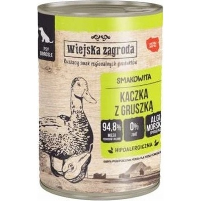 Wiejska Zagroda Duck with pear 400 g