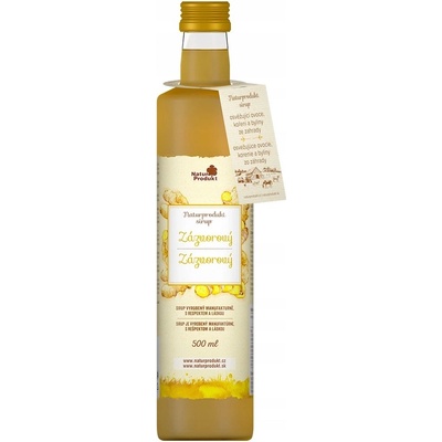 NaturProdukt Sirup Zázvorový 500 ml