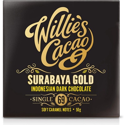 Willie's Cacao Indonesian, Surabaya Gold 69%, 50 g