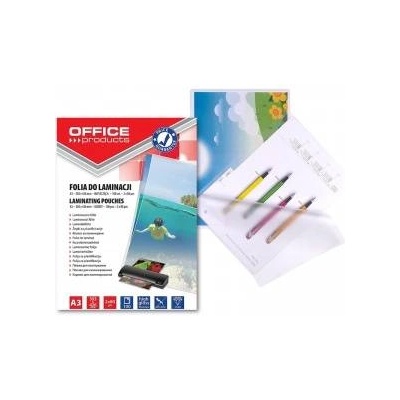Office Products Q-Connect A3 laminating film transparent 100 pieces