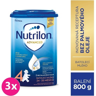Nutrilon 4 Advanced DUO balenie 3 x 1 kg