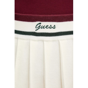 Guess Вълнена пола Guess SABINA в бежово къса разкроена V5BD02 Z1152 (V5BD02.Z1152)
