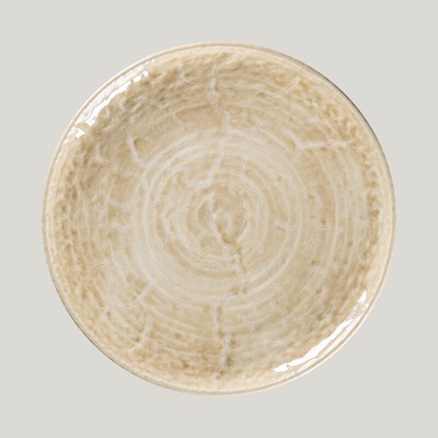 RAK Porcelain Krush talíř mělký coupe 28 cm béžový