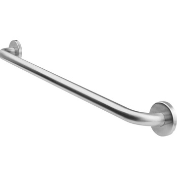 SecuCare Дръжка за баня и тоалетна стационарна стенна неръждаема стомана Диаметър 25 mm Дължина 60 см Повърхностна обработка Четкана стомана (8010.905.03)