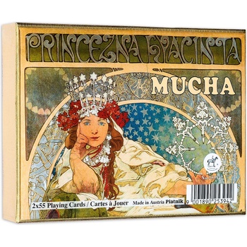 Piatnik Карти за игра Piatnik - Mucha Hyacinta (2 тестета) (253942)