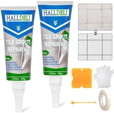 2ks spárovací hmoty 200g šedá