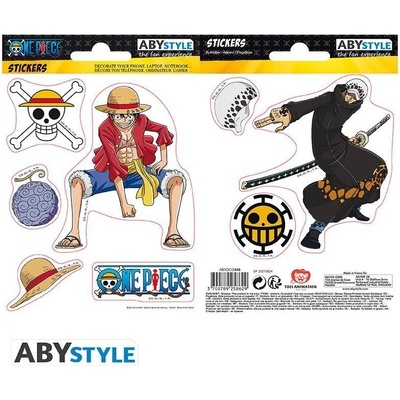 ONE PIECE Samolepky 2 aršíky