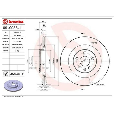 BREMBO 09.C938.11