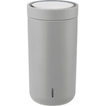 Stelton Термос чаша TO GO CLICK 200 ml, матова светло сива, Stelton (SN67513)