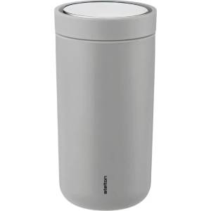 Stelton Термос чаша TO GO CLICK 200 ml, матова светло сива, Stelton (SN67513)