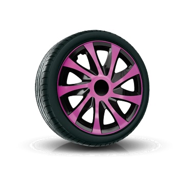 Image 1 of NRM капаци 15", draco РОЗОВО 4брой (vtv-pu-22284)