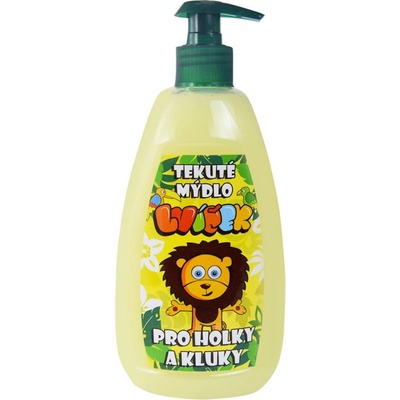Palacio dětské tekuté mýdlo Lvíček banán 500 ml