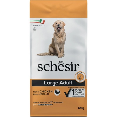 Schesir dog Large Adult Kuřecí s rýží 12 kg